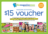 Magazine Fundraiser $15 Voucher