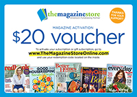 Magazine Fundraiser $20 Voucher