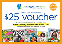 MAgazine Fundraiser $25 Voucher