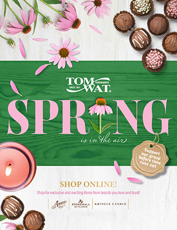 Tom Wat Fundraising Spring Catalog